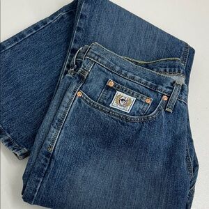 Classic Blue Denim Jeans by Cinch in Medium Wash 36 x 34